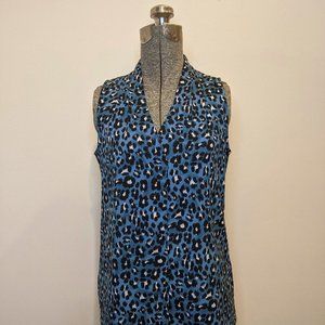 Animal Print Women's Blouse Top